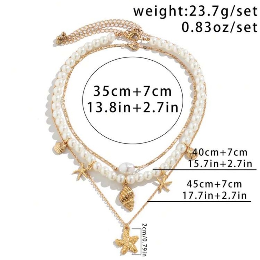 New  layered  necklace  set - Picture 6 of 6